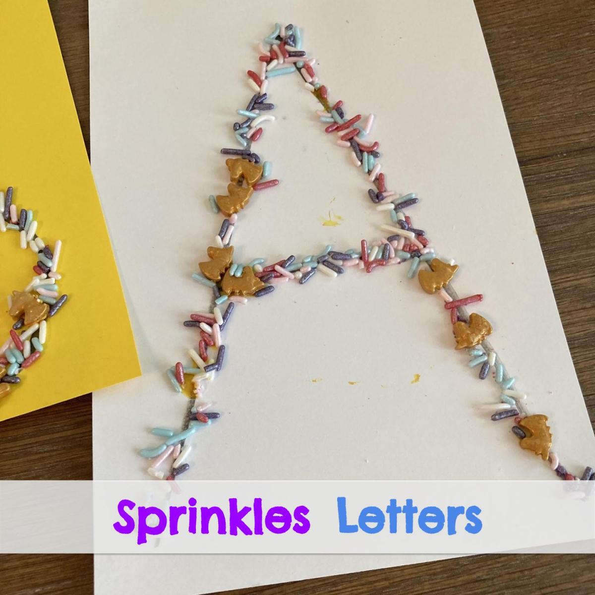 Sprinkles Letters!